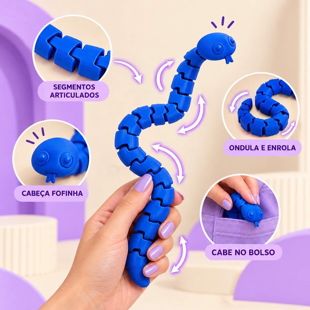 Cobrinha articulada