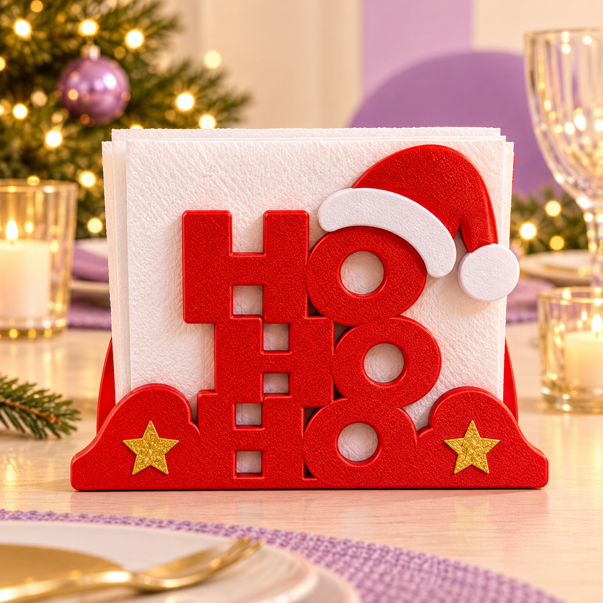 Porta-Guardanapos HO HO HO
