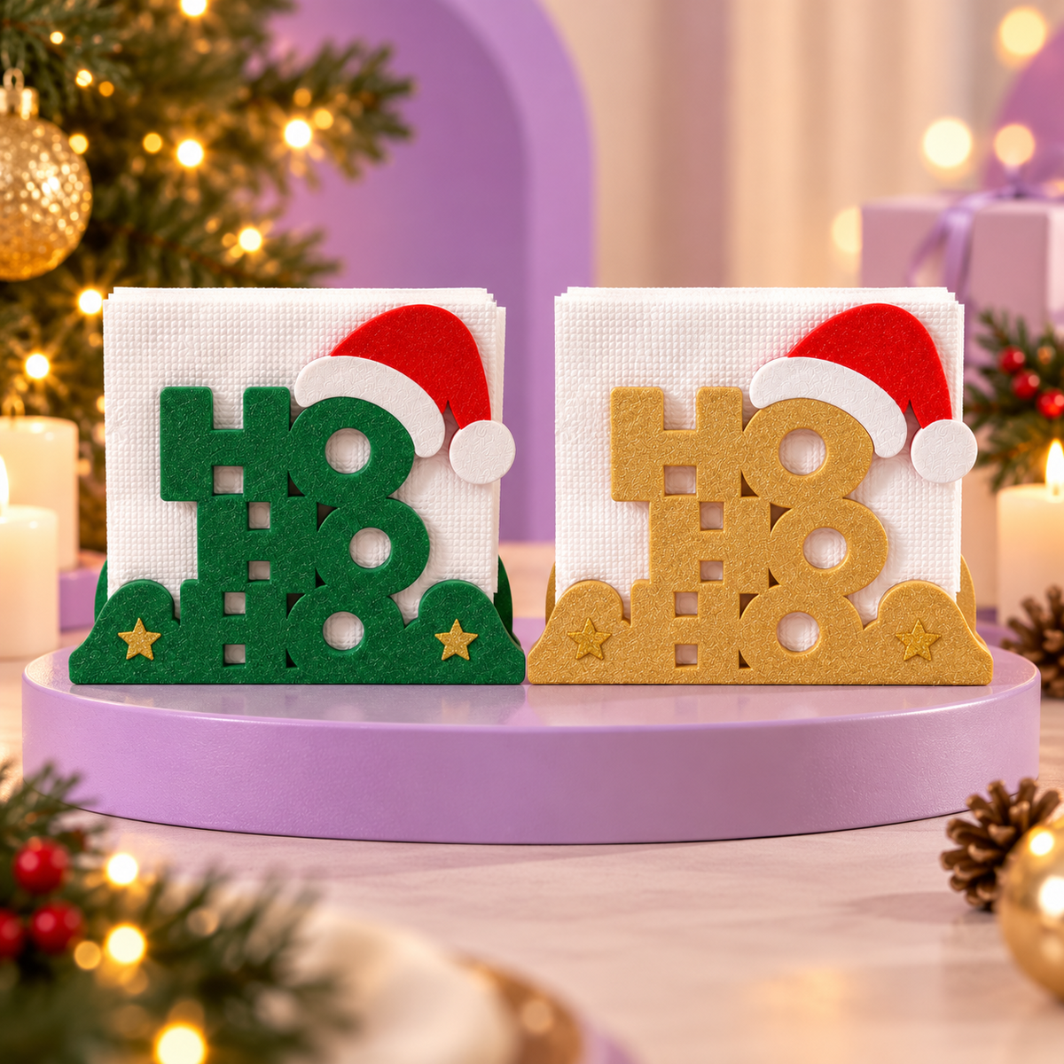 Porta-Guardanapos HO HO HO